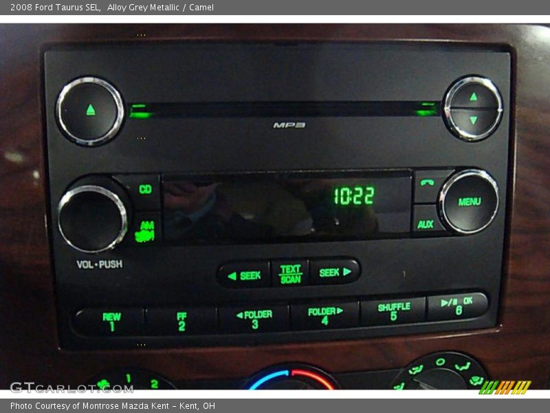 Alloy Grey Metallic / Camel 2008 Ford Taurus SEL