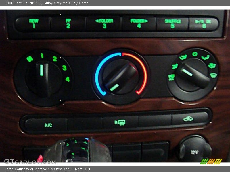 Alloy Grey Metallic / Camel 2008 Ford Taurus SEL