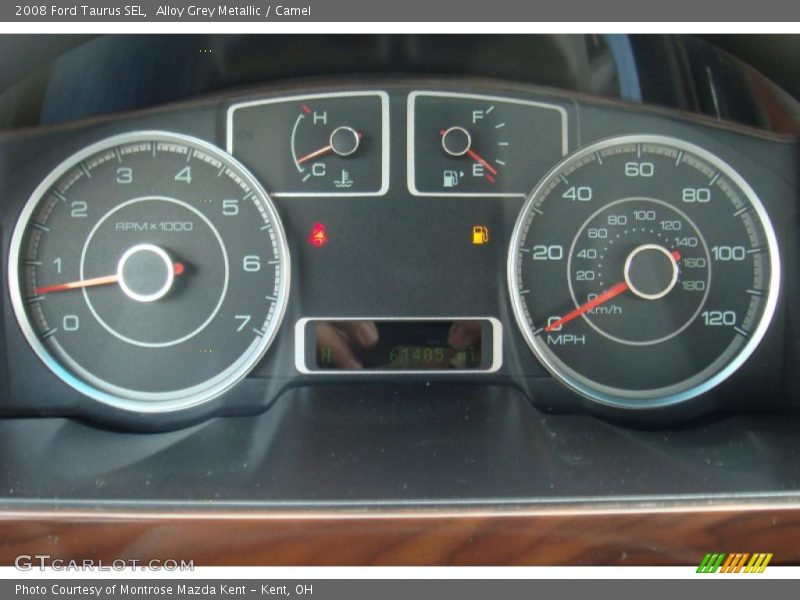 Alloy Grey Metallic / Camel 2008 Ford Taurus SEL