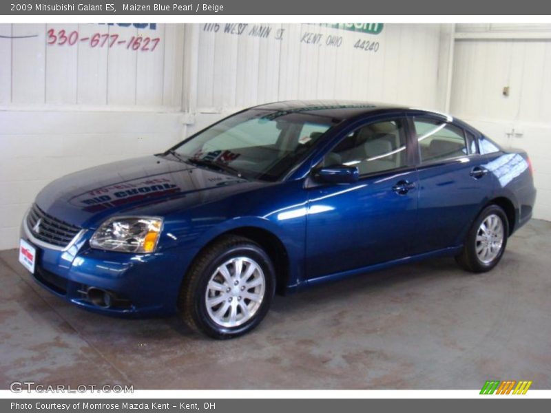 Maizen Blue Pearl / Beige 2009 Mitsubishi Galant ES