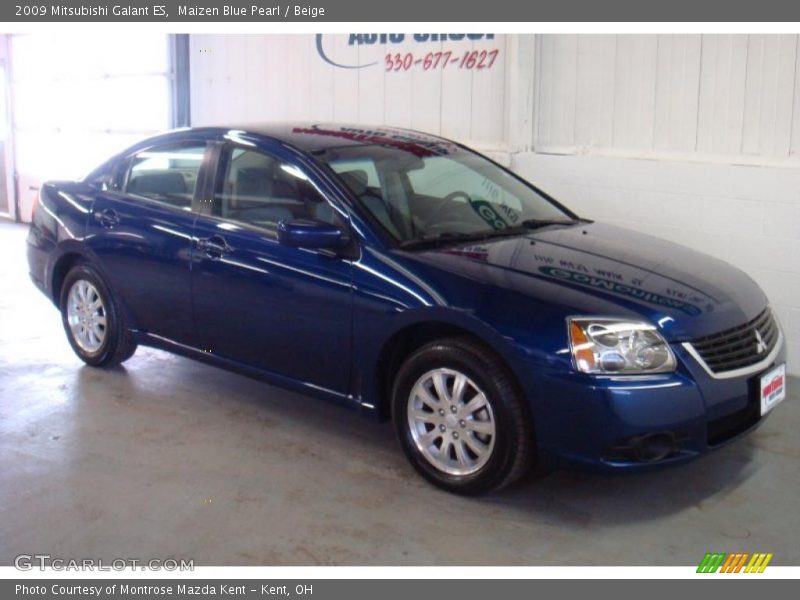 Maizen Blue Pearl / Beige 2009 Mitsubishi Galant ES
