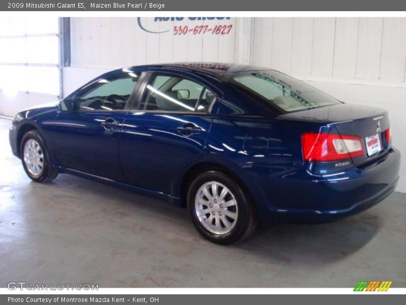 Maizen Blue Pearl / Beige 2009 Mitsubishi Galant ES