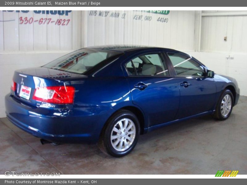 Maizen Blue Pearl / Beige 2009 Mitsubishi Galant ES