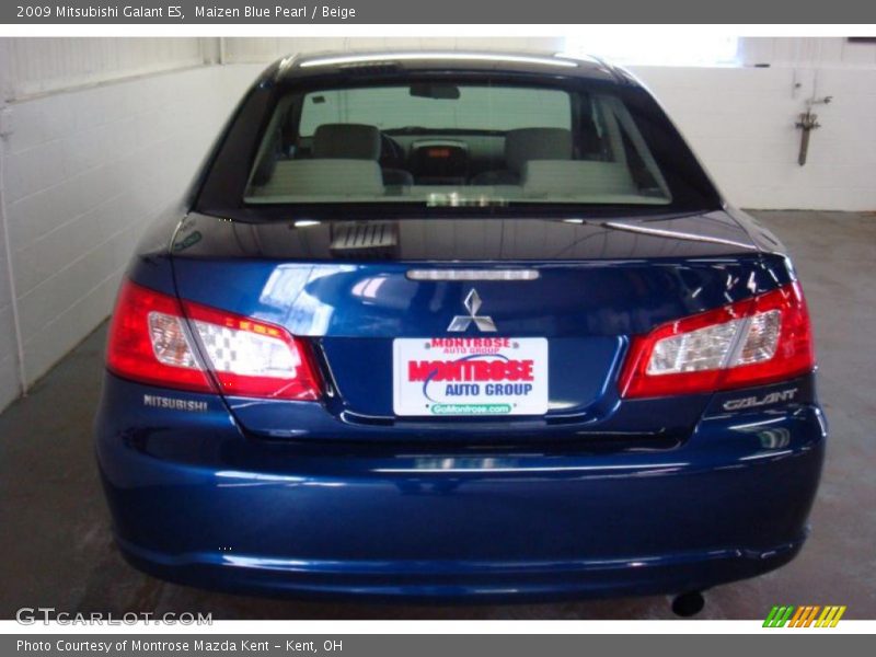 Maizen Blue Pearl / Beige 2009 Mitsubishi Galant ES