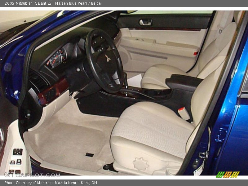Maizen Blue Pearl / Beige 2009 Mitsubishi Galant ES