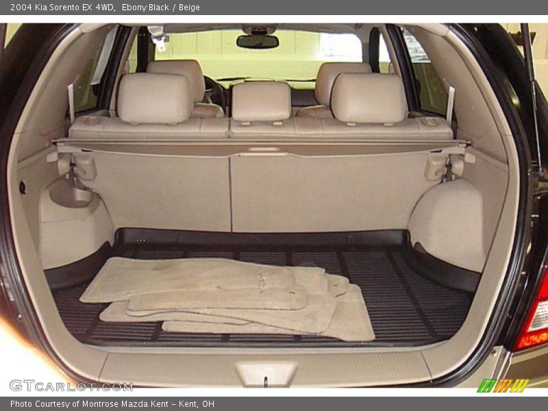 Ebony Black / Beige 2004 Kia Sorento EX 4WD