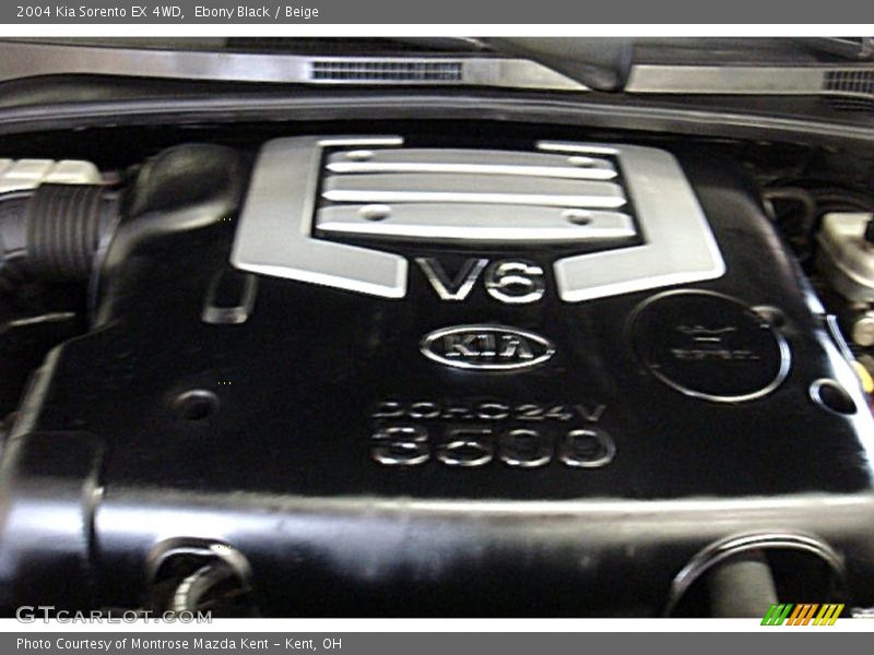 Ebony Black / Beige 2004 Kia Sorento EX 4WD