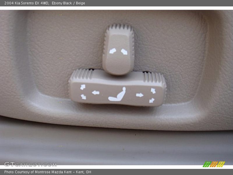 Ebony Black / Beige 2004 Kia Sorento EX 4WD