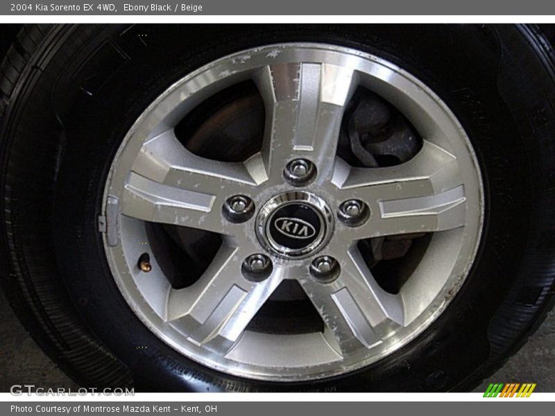 Ebony Black / Beige 2004 Kia Sorento EX 4WD