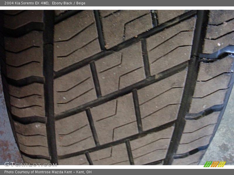 Ebony Black / Beige 2004 Kia Sorento EX 4WD