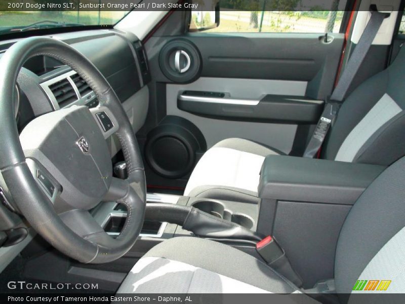 Sunburst Orange Pearl / Dark Slate Gray 2007 Dodge Nitro SLT