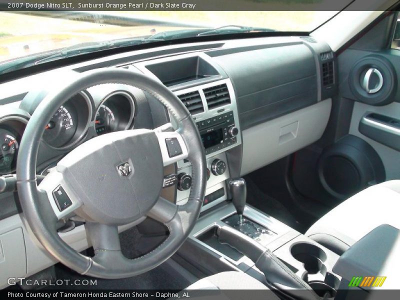 Sunburst Orange Pearl / Dark Slate Gray 2007 Dodge Nitro SLT