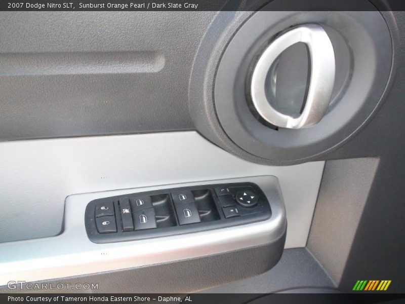 Sunburst Orange Pearl / Dark Slate Gray 2007 Dodge Nitro SLT
