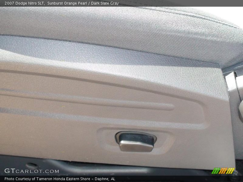 Sunburst Orange Pearl / Dark Slate Gray 2007 Dodge Nitro SLT