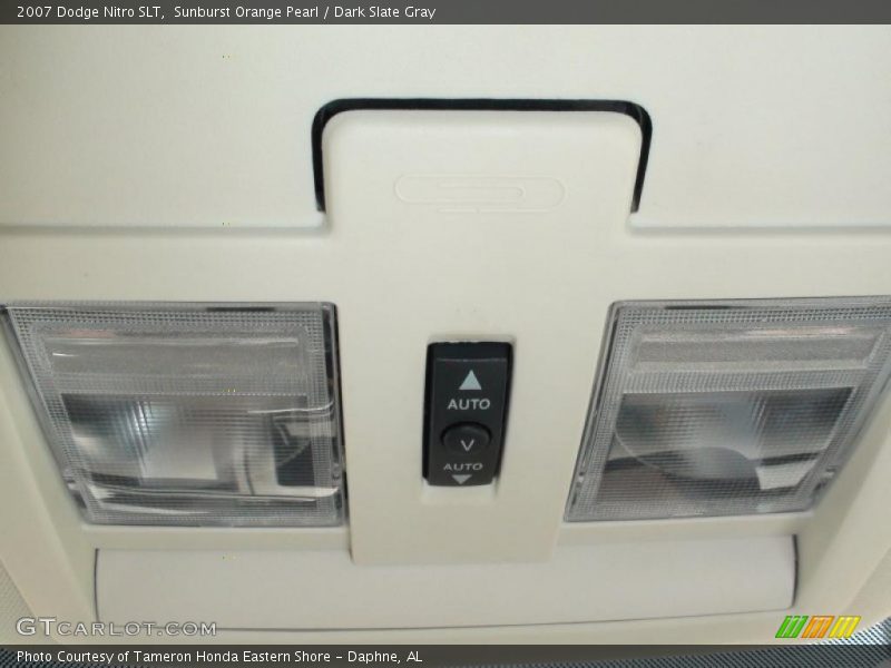 Sunburst Orange Pearl / Dark Slate Gray 2007 Dodge Nitro SLT