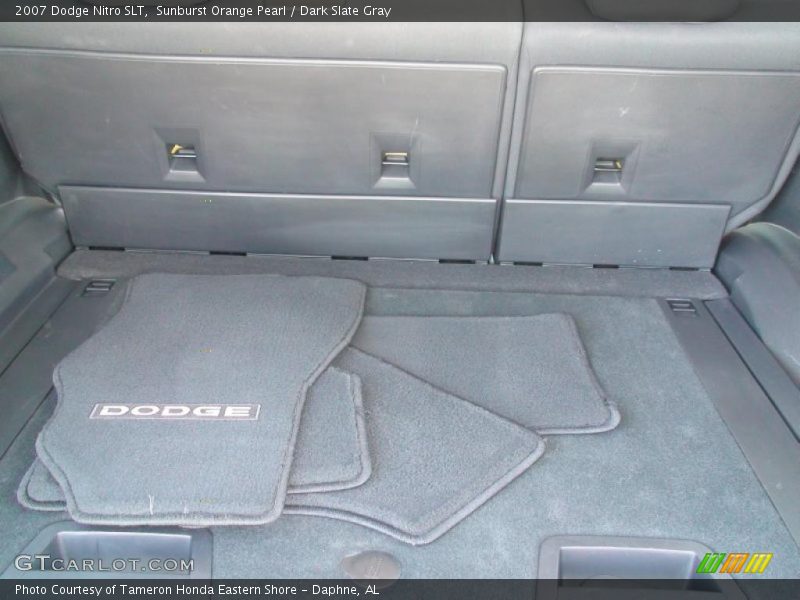 Sunburst Orange Pearl / Dark Slate Gray 2007 Dodge Nitro SLT