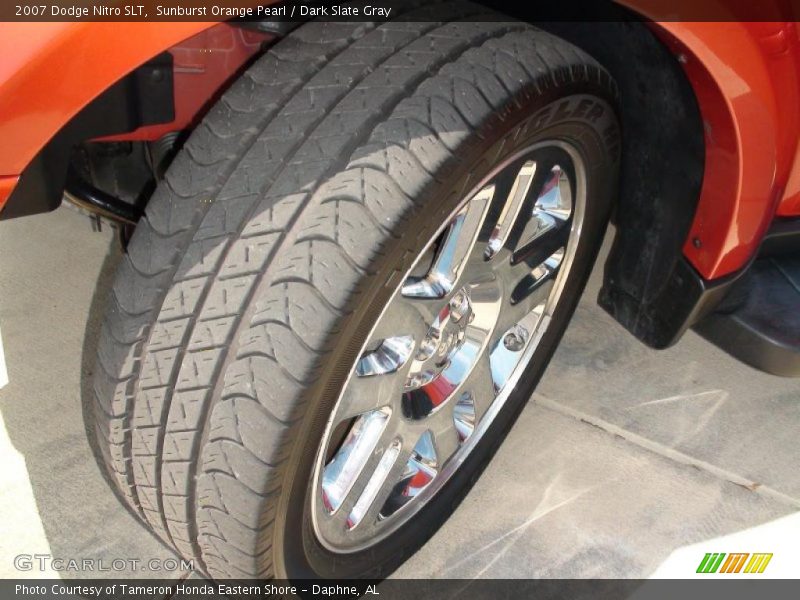 Sunburst Orange Pearl / Dark Slate Gray 2007 Dodge Nitro SLT
