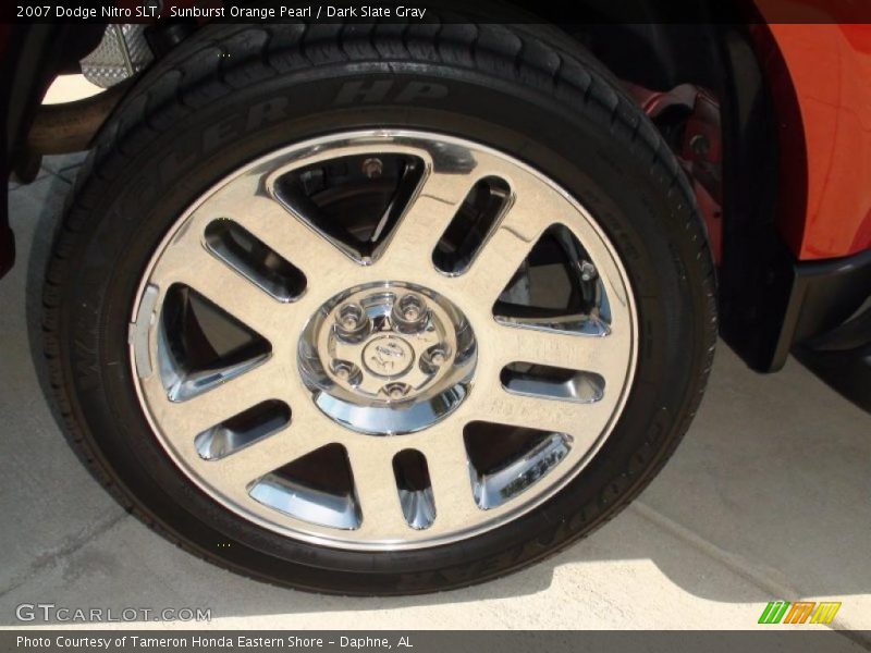 Sunburst Orange Pearl / Dark Slate Gray 2007 Dodge Nitro SLT