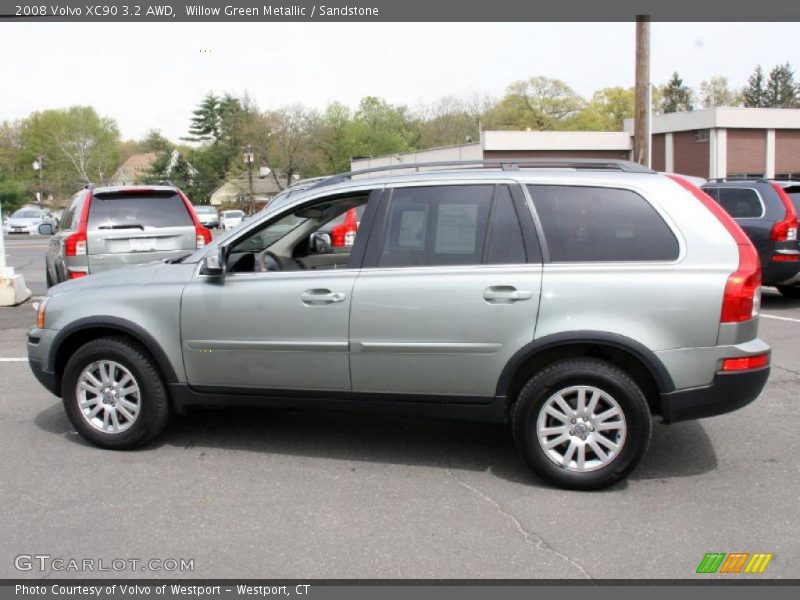 Willow Green Metallic / Sandstone 2008 Volvo XC90 3.2 AWD