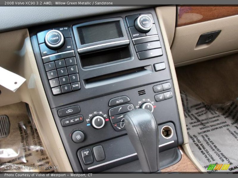 Willow Green Metallic / Sandstone 2008 Volvo XC90 3.2 AWD
