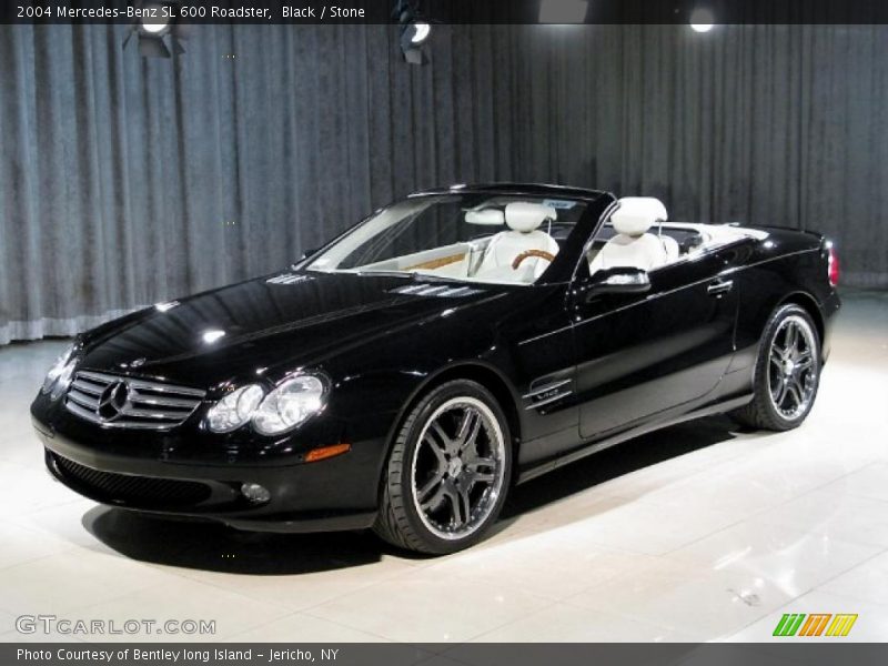 Black / Stone 2004 Mercedes-Benz SL 600 Roadster