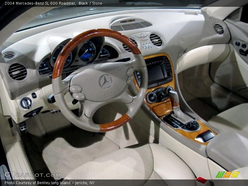 Black / Stone 2004 Mercedes-Benz SL 600 Roadster