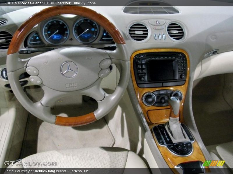 Black / Stone 2004 Mercedes-Benz SL 600 Roadster