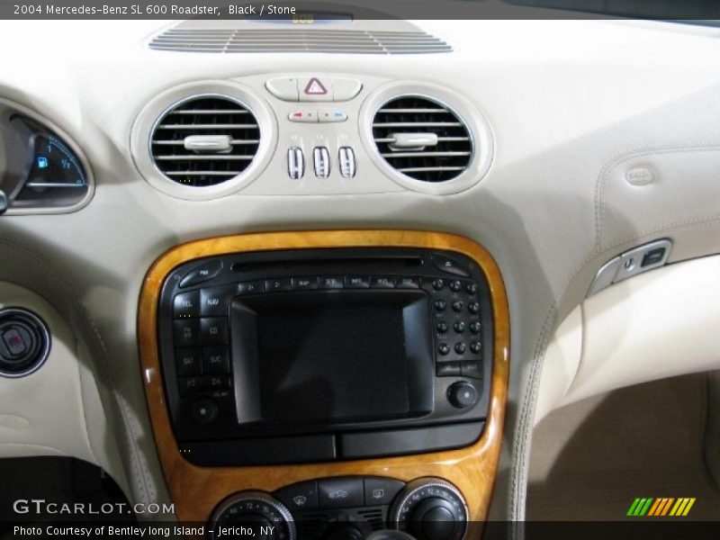 Black / Stone 2004 Mercedes-Benz SL 600 Roadster