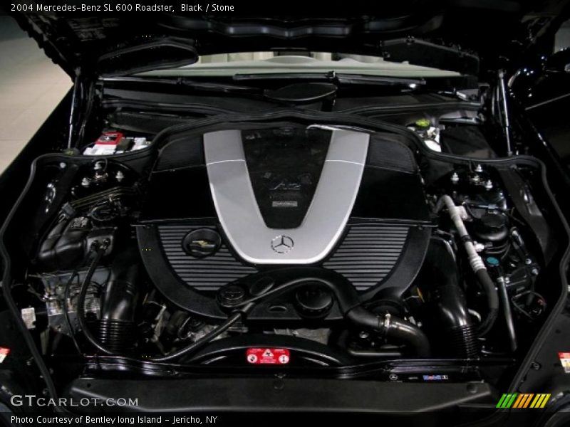 Black / Stone 2004 Mercedes-Benz SL 600 Roadster