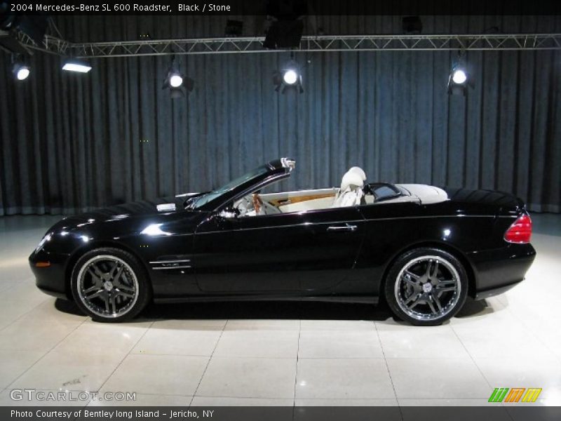 Black / Stone 2004 Mercedes-Benz SL 600 Roadster