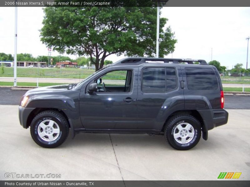 Night Armor Pearl / Steel/Graphite 2006 Nissan Xterra S