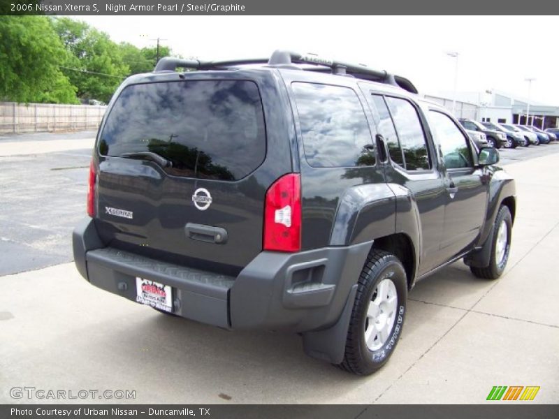 Night Armor Pearl / Steel/Graphite 2006 Nissan Xterra S