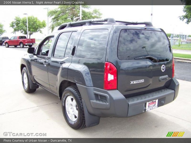 Night Armor Pearl / Steel/Graphite 2006 Nissan Xterra S