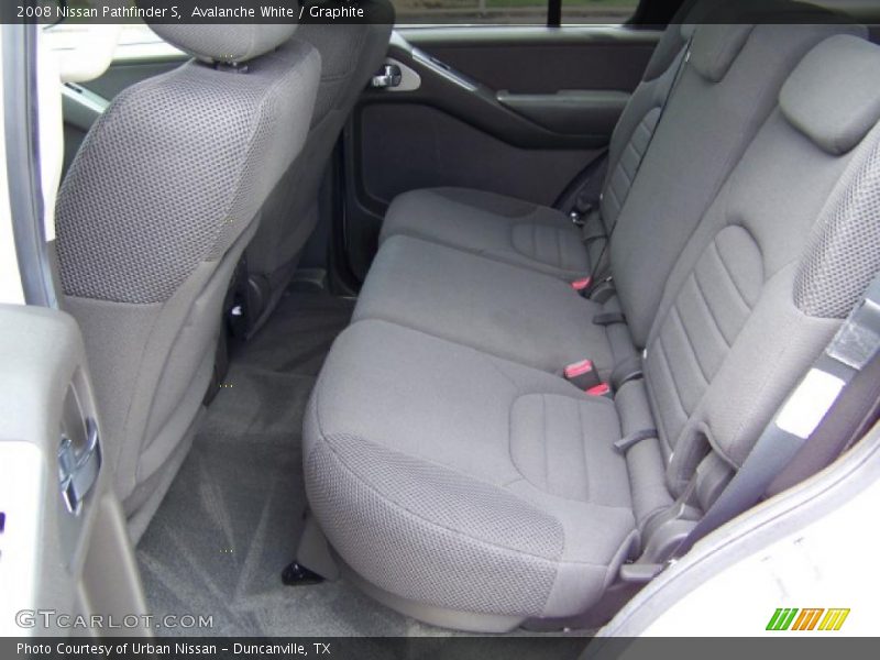 Avalanche White / Graphite 2008 Nissan Pathfinder S
