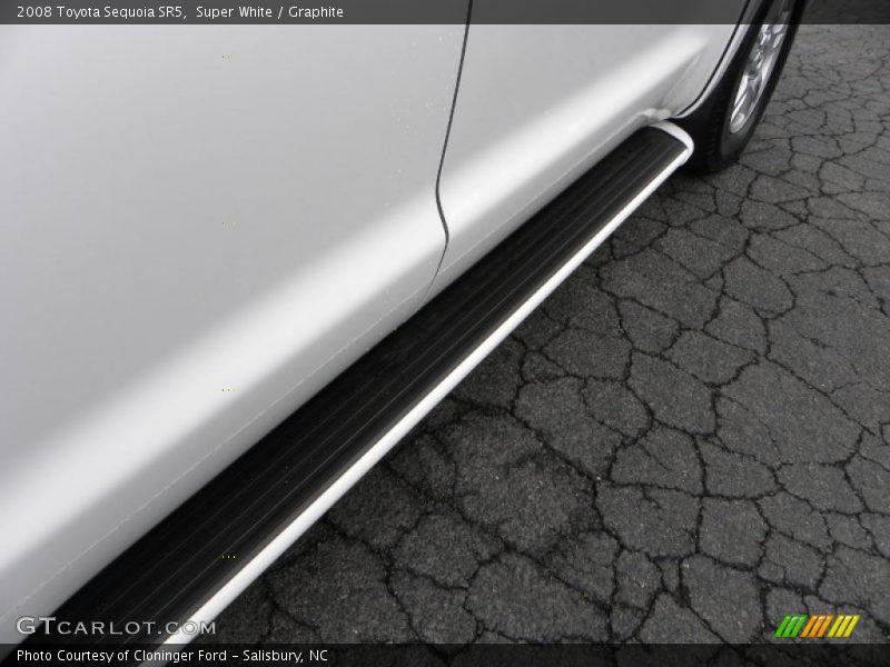 Super White / Graphite 2008 Toyota Sequoia SR5