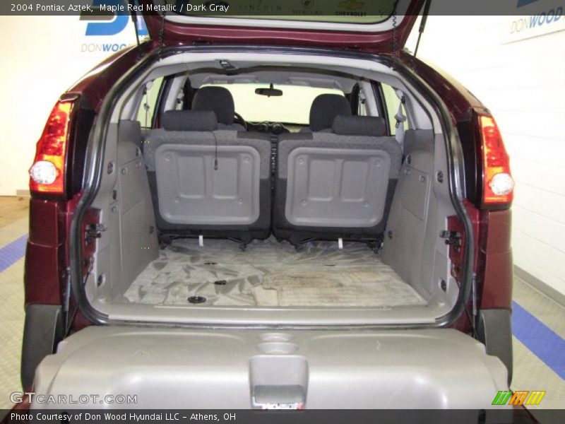 Maple Red Metallic / Dark Gray 2004 Pontiac Aztek