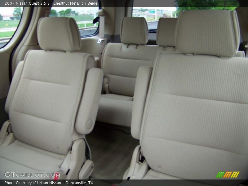 Chestnut Metallic / Beige 2007 Nissan Quest 3.5 S
