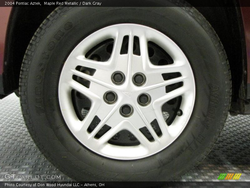 Maple Red Metallic / Dark Gray 2004 Pontiac Aztek