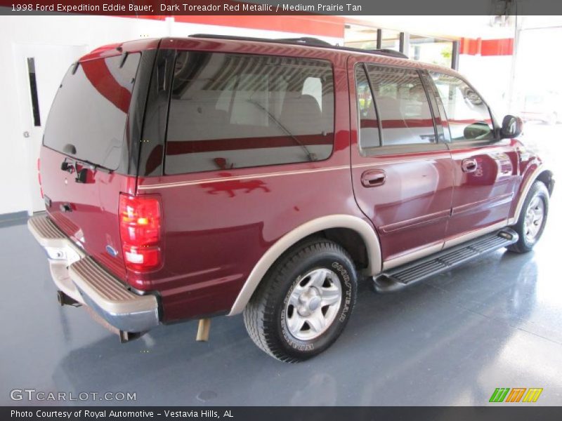 Dark Toreador Red Metallic / Medium Prairie Tan 1998 Ford Expedition Eddie Bauer