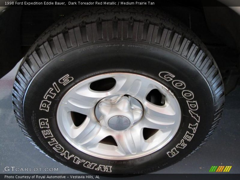 Dark Toreador Red Metallic / Medium Prairie Tan 1998 Ford Expedition Eddie Bauer