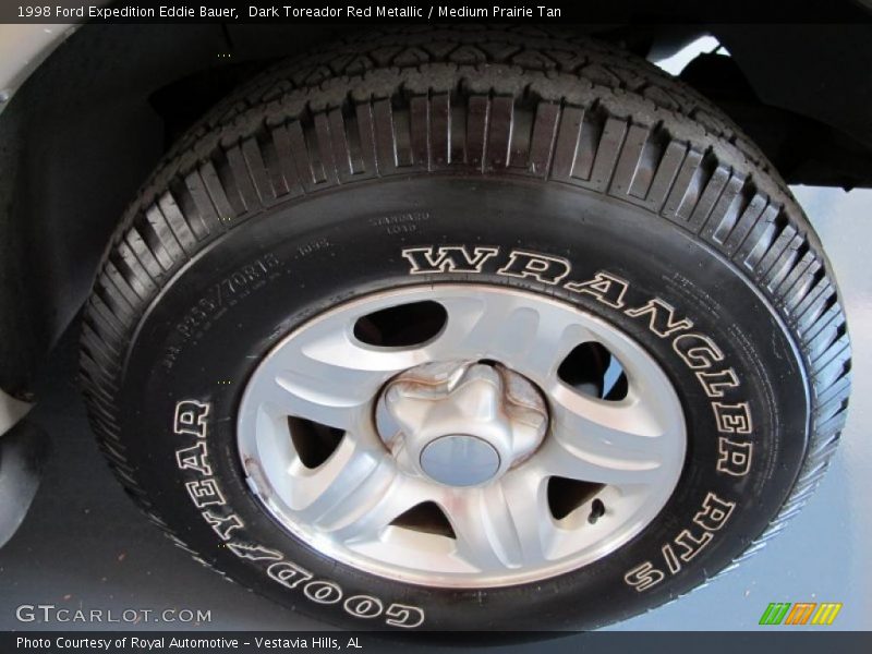 Dark Toreador Red Metallic / Medium Prairie Tan 1998 Ford Expedition Eddie Bauer