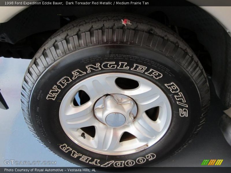 Dark Toreador Red Metallic / Medium Prairie Tan 1998 Ford Expedition Eddie Bauer