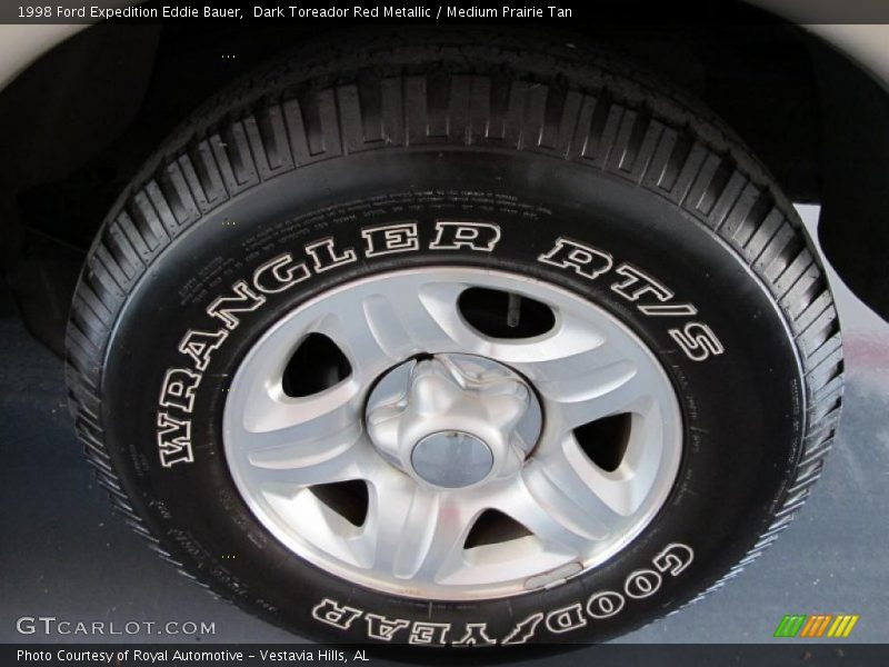 Dark Toreador Red Metallic / Medium Prairie Tan 1998 Ford Expedition Eddie Bauer