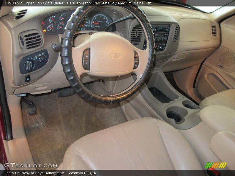Dark Toreador Red Metallic / Medium Prairie Tan 1998 Ford Expedition Eddie Bauer