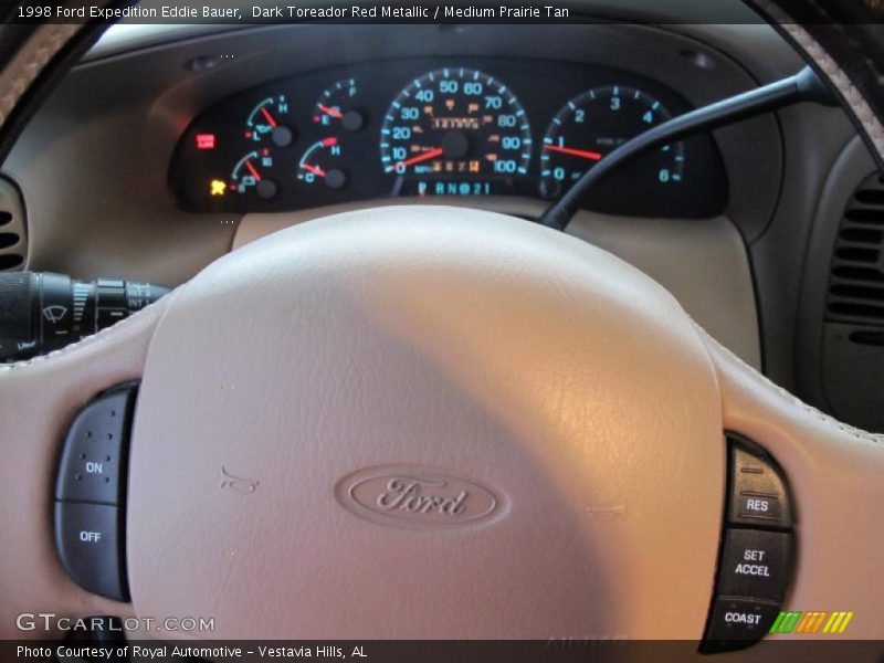 Dark Toreador Red Metallic / Medium Prairie Tan 1998 Ford Expedition Eddie Bauer