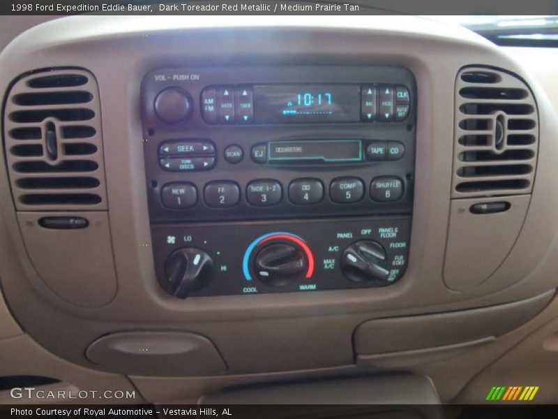 Dark Toreador Red Metallic / Medium Prairie Tan 1998 Ford Expedition Eddie Bauer