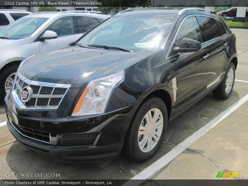 Black Raven / Titanium/Ebony 2010 Cadillac SRX V6