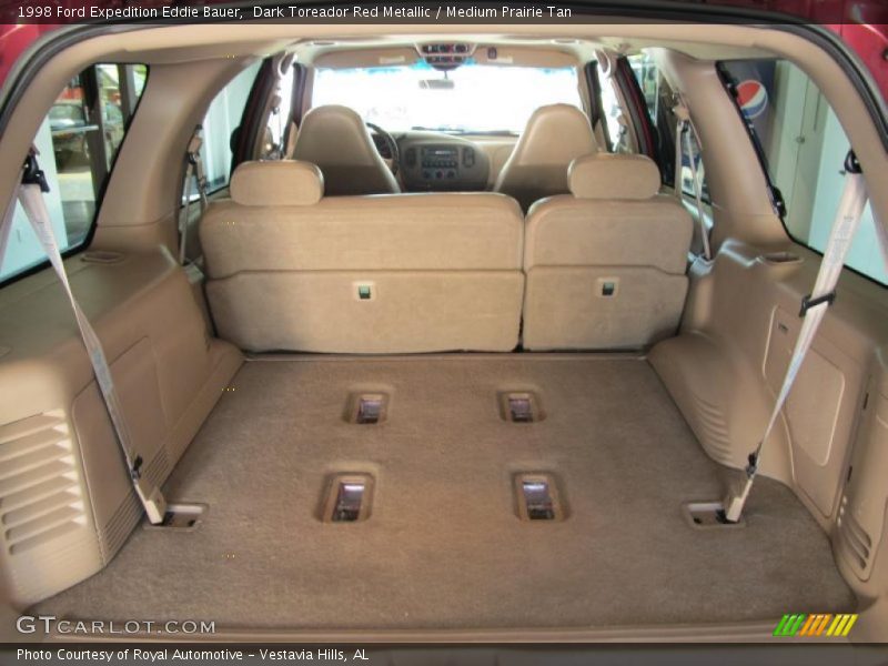 Dark Toreador Red Metallic / Medium Prairie Tan 1998 Ford Expedition Eddie Bauer