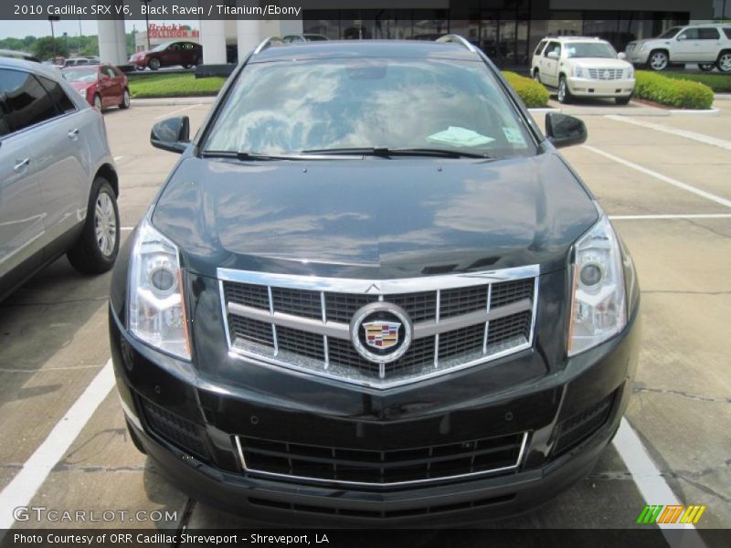 Black Raven / Titanium/Ebony 2010 Cadillac SRX V6