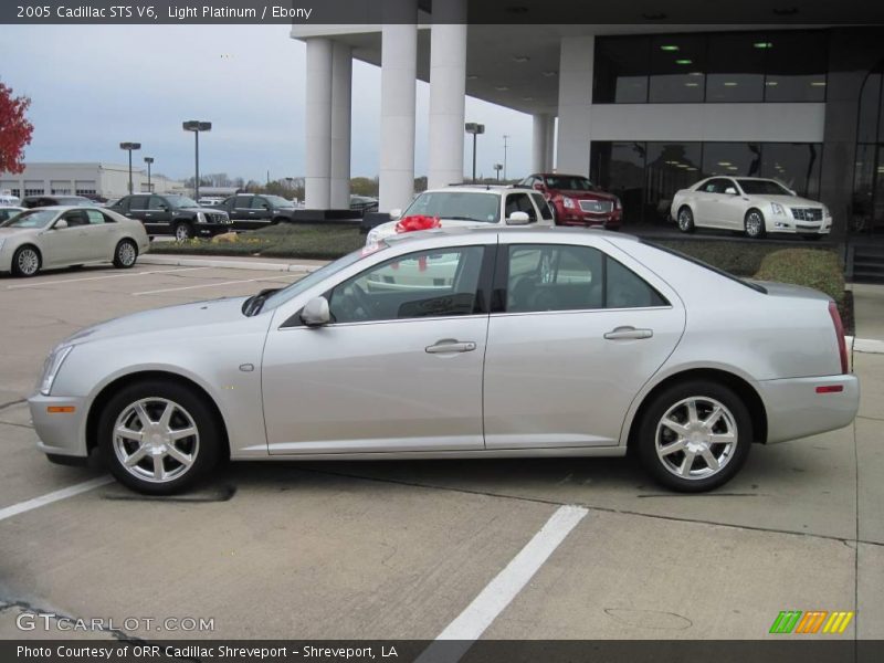 Light Platinum / Ebony 2005 Cadillac STS V6